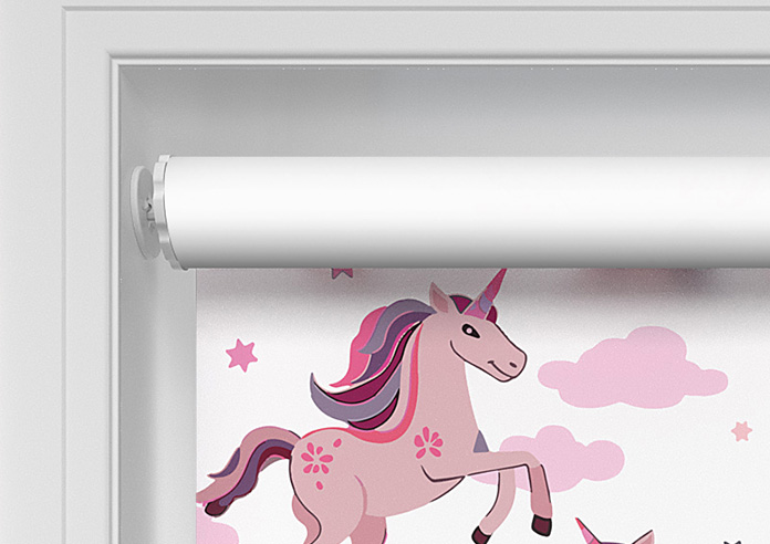 Unicorn Magic, Pink - Twist&Fit Roller Blind - Image 9